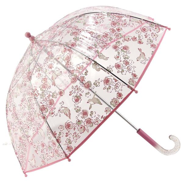 Girls Laura Ashley Floral Clear Umbrella - image 