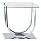 Coaster U-shaped End Table - Chrome - image 1