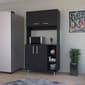 FM FURNITURE Colorado Black Wengue Pantry Cabinet - image 2