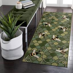 Liora Manne Esencia Bee Free Forever Rectangular Runner
