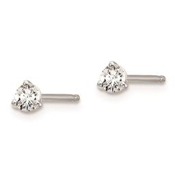 Pure Fire 14kt. White Gold Lab Grown 1/5ctw. Diamond Earrings
