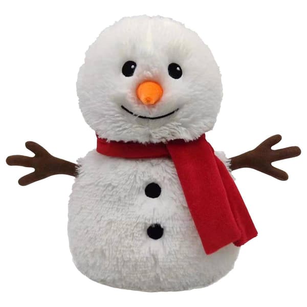 Warmies(R) 13in. Red Scarf Snowman - image 