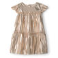 Baby Girl (12-24M) Carter''s(R) Metallic Crinkle Short Sleeve Dress - image 1