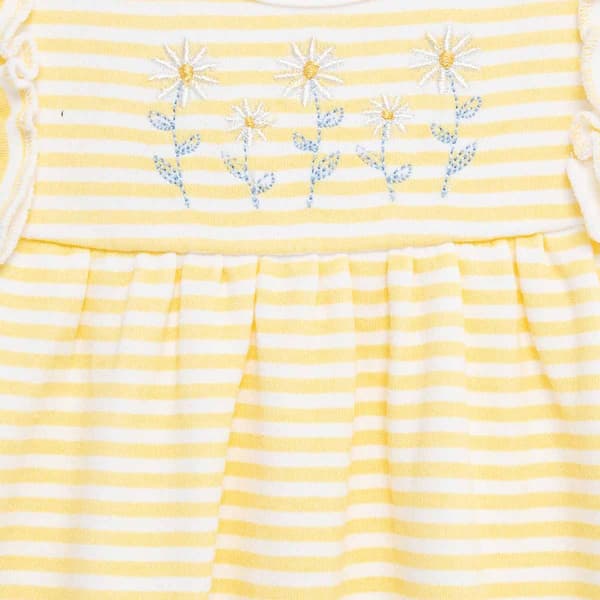 Baby Girl (3-12M) Little Me 2Pk Daisy Rompers