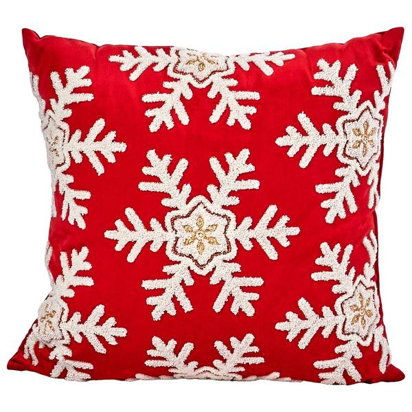 Harper Loft Snowflake Dream Decorative Pillow - 18x18 - image 