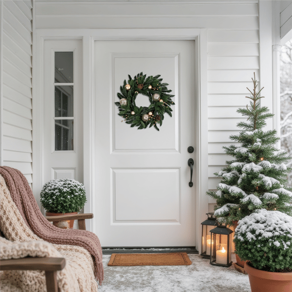Northlight Real Touch™ Pre-Decorated Pine Christmas Wreath