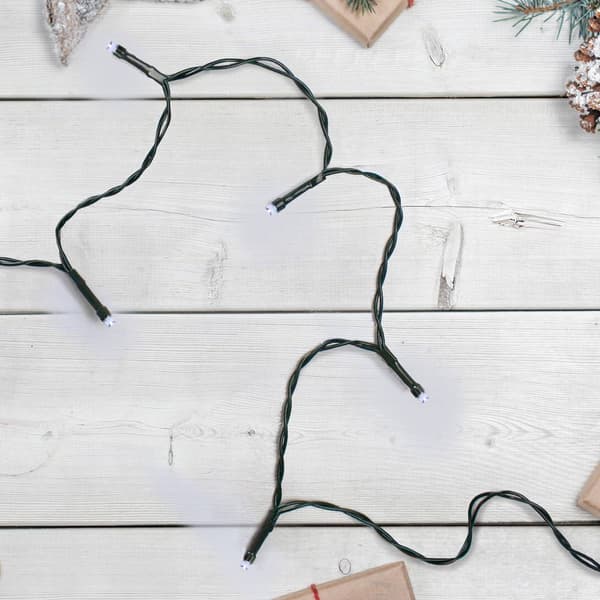 Northlight Seasonal 3ft. LED Pure White Christmas String Lights