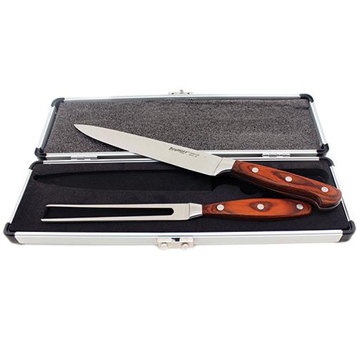 BergHOFF Pakka Carving Knife &amp; Fork Set