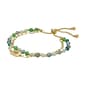 Shine CZ Elephant Crystal Double Strand Bolo Bracelet - image 2