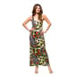 Womens 24/7 Comfort Apparel Bright Butterfly Tank Maxi Dress - image 1