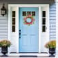Northlight Seasonal Artificial Geranium &amp; Berry Spring Wreath - image 3
