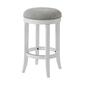 New Ridge Home Goods Avery Counter-Height Barstool - White - image 1