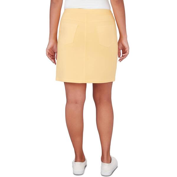 Womens Hearts of Palm Sol Mates Solid Stretch Skort