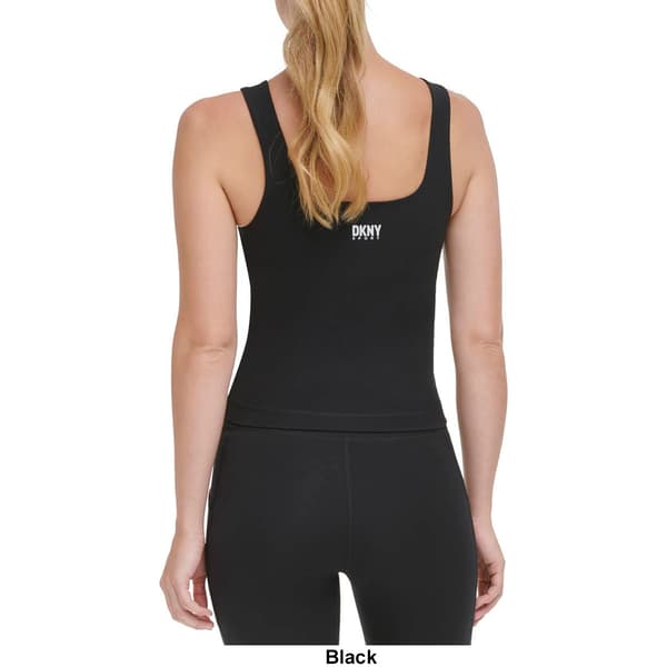 Womens DKNY Balance Compression Tank with Built In Bra