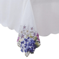 Threadmade Spring Hydrangea Floral Cutwork Tablecloth - image 1
