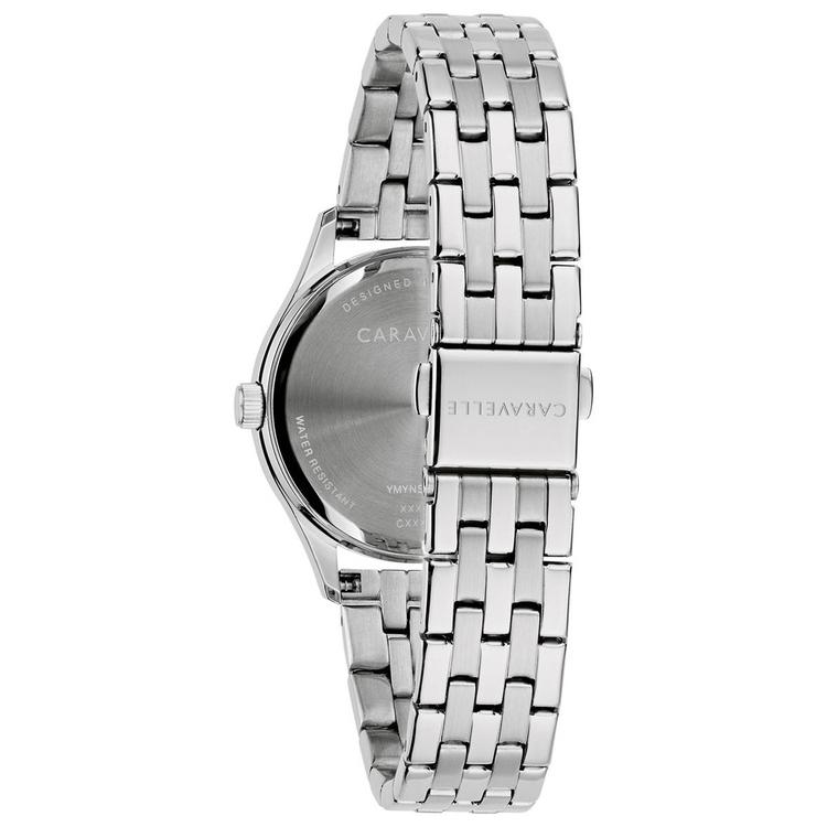 Womens Caravelle by Bulova Light Blue Bracelet Watch - 43M124