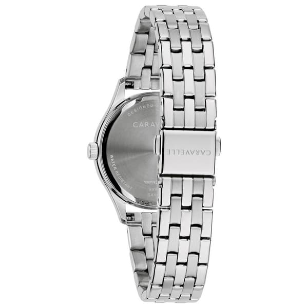 Womens Caravelle by Bulova Light Blue Bracelet Watch - 43M124