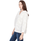 Petite Skye’s the Limit Fresh Start Feather Embroidery Blouse - image 4