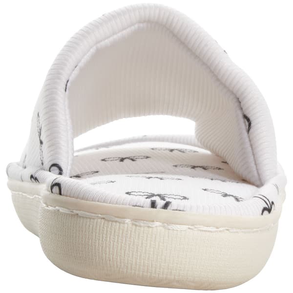 Womens Ella & Joy Bow Slide Slippers