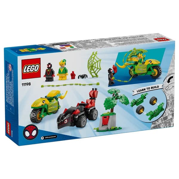 LEGO&#174; Marvel Spin and Electro Dinosaur Vehicle Chase Building Kit