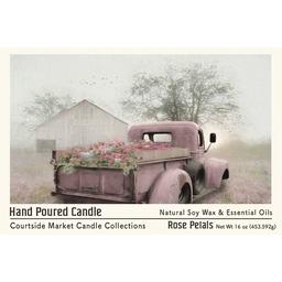 Courtside Market® Flower Truck 16oz. French Vanilla Jar Candle