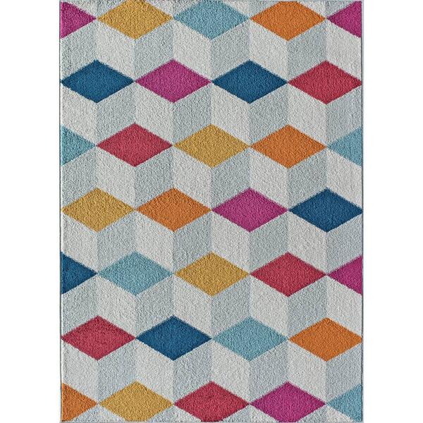 Rugs America&#40;tm&#41; Miko Apple Cider Geometric Contemporary Area Rug - image 