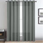 Modern Antiquity Faux Linen Grommet Panel Curtain - image 1