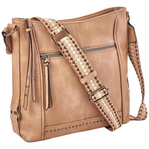 DS Fashion Ultrasuede Crossbody