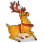 Northlight Seasonal Shimmering Reindeer Window Silhouette - image 3