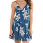 Juniors Angie Keyhole Smocked Waist V-Neck Slip Dress - image 4