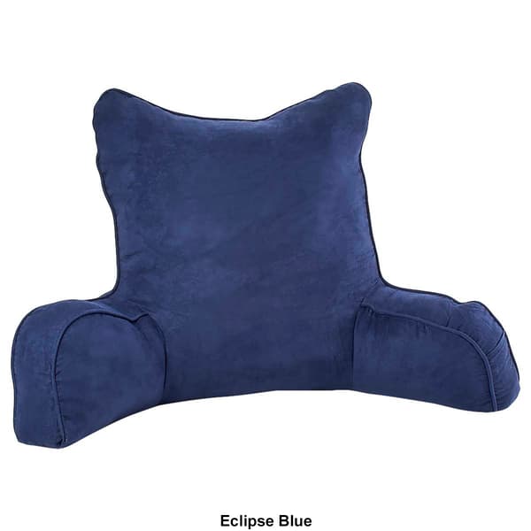 Sutton Place Oversized Microsuede Bed Rest Pillow