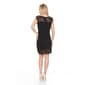 Womens White Mark Charlotte Cap Sleeve Sheath Dress - image 2