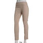 Juniors Zoe + Phoebe Solid Millennium Ankle Pants w/ Faux Pocket - image 5