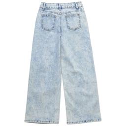 Girls (7-14) Em & Cass Wide Leg Sequin Patch Jeans