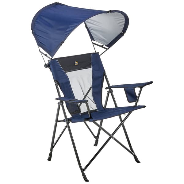 Foldable Quad Chair with Sunshade - image 