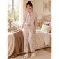 Womens Jessica Simpson Short Sleeve Paisley Long Leg Pajama Set - image 1