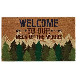 Design Imports Welcome Woods Doormat