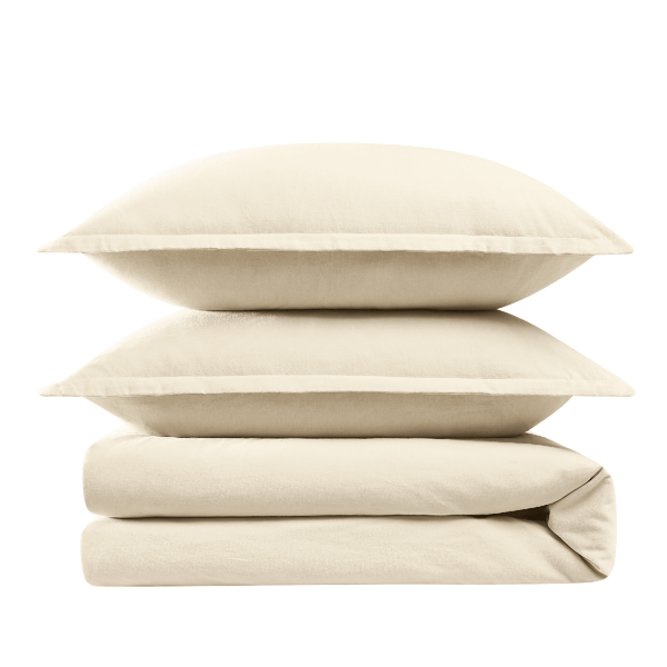 Brooklyn Loom Matte Cotton Velvet 3pc. Comforter Set