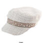 Womens Steve Madden Embellished Tweed Baker Boy Hat - image 3