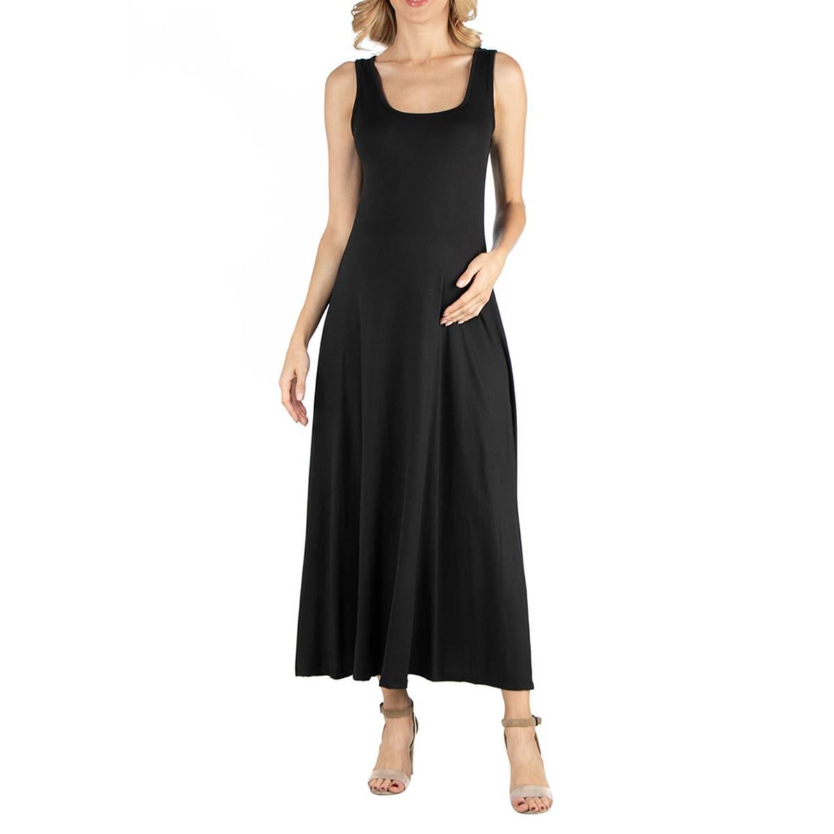 Womens 24/7 Comfort Apparel Maternity A-Line Dress