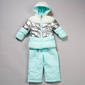 Toddler Girl Pink Platinum(R) Color Block Snowsuit - image 1