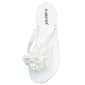 Womens Ashley Blue Bloom Chic Jelly Flip Flops - image 3
