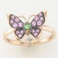 Le Vian(R) 14kt. Strawberry Gold(R) Multi Gemstone Butterfly Ring - image 1