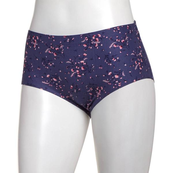 Womens Laura Ashley® Brushed Micro Laser Brief Panties - LS4063LI