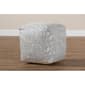 Baxton Studio Juvita Handwoven Cotton Paisley Pouf Ottoman - image 7