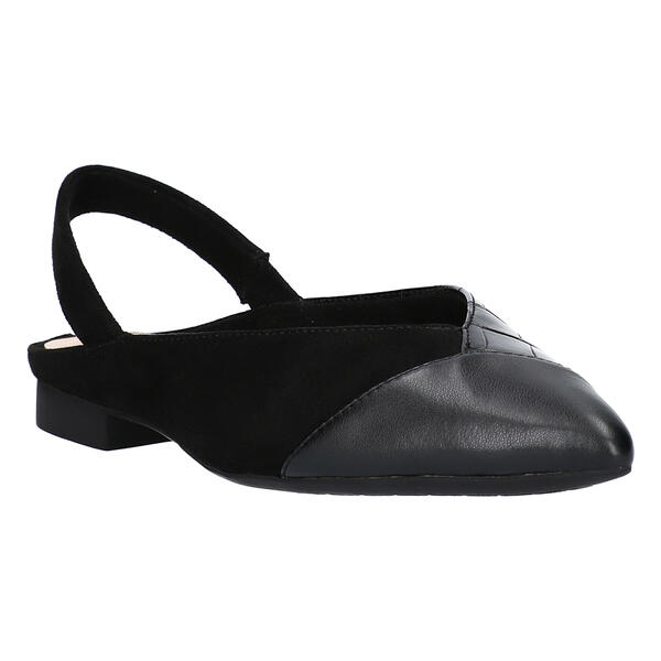 Womens Bella Vita Milla Croco Slingback Flats - image 