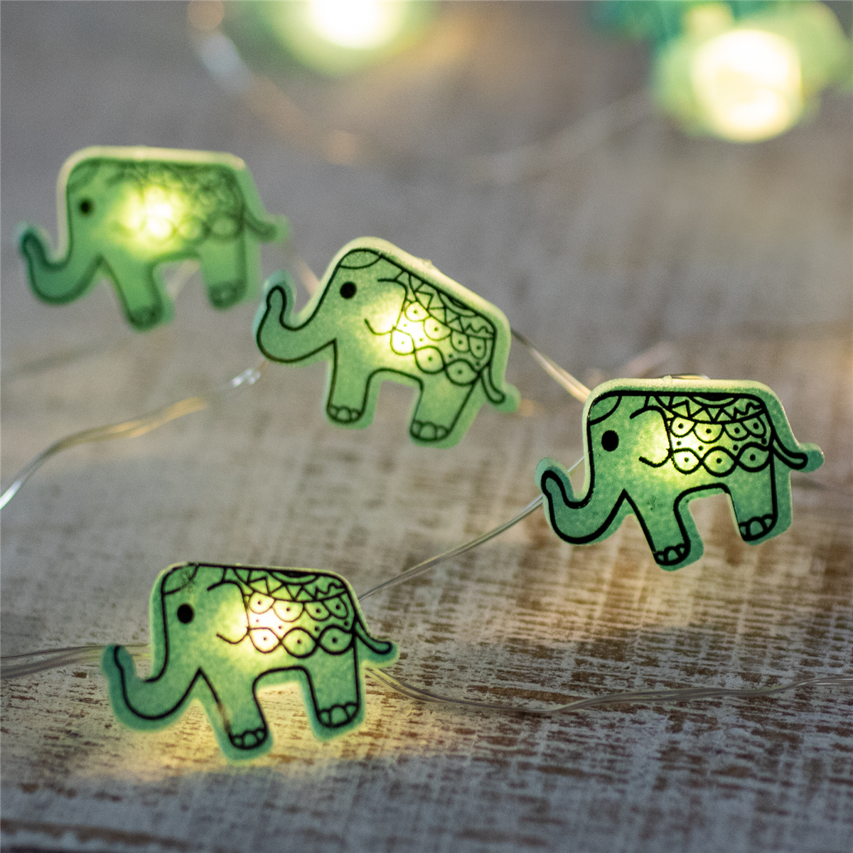 Northlight LED Elephant Fairy Lights, 10ct