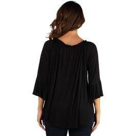 Womens 24/7 Comfort Apparel Loose Fit Tunic Top