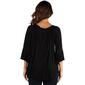 Womens 24/7 Comfort Apparel Loose Fit Tunic Top - image 2