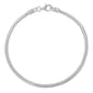Sterling Silver Real Snake Chain Bracelet - image 1